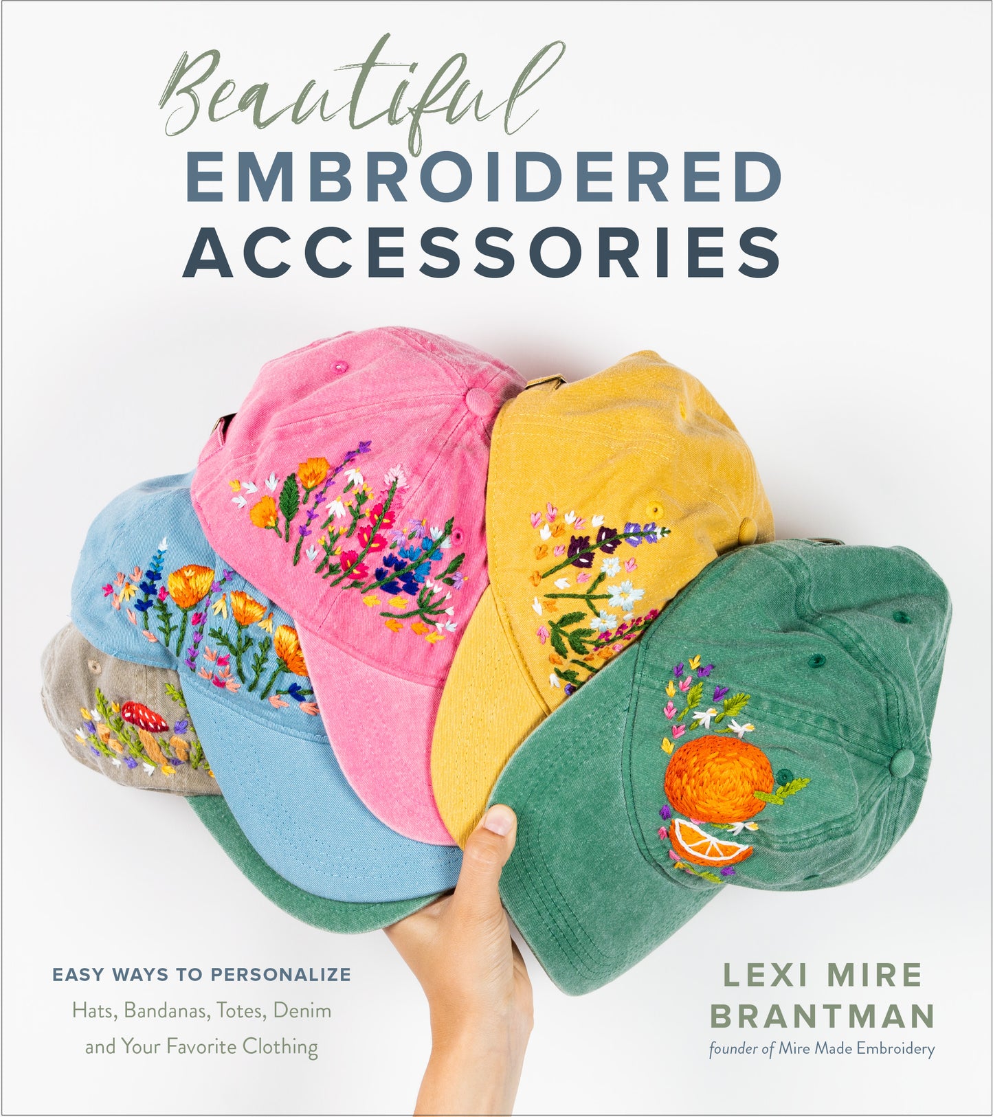 Beaux accessoires brodés