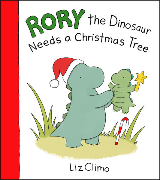 Rory le dinosaure a besoin d'un sapin de Noël