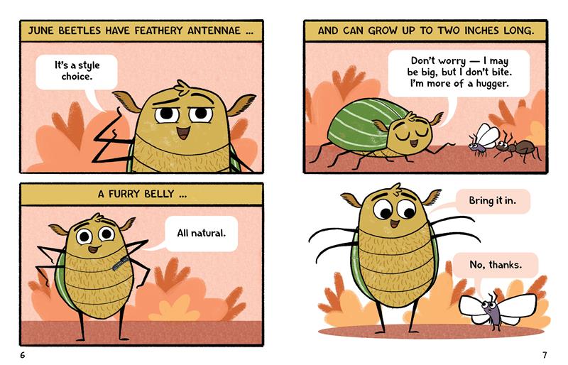 Burt le scarabée ne mord pas !