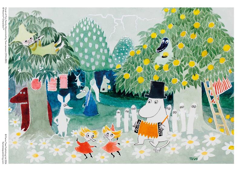 Adult Sustainable Jigsaw Puzzle Moomin: Finn Family Moomintroll
