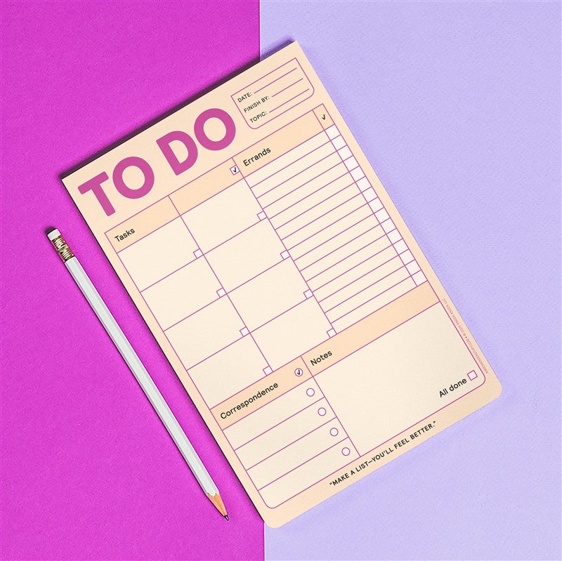 To Do Pad (Pastel Peach)