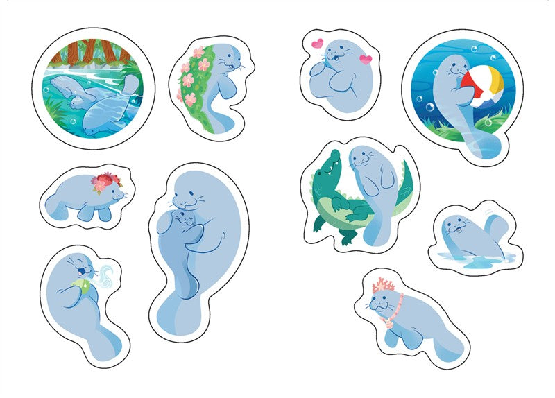 Manatee Stickers