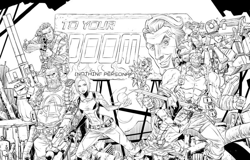 Borderlands: The Official Coloring Book