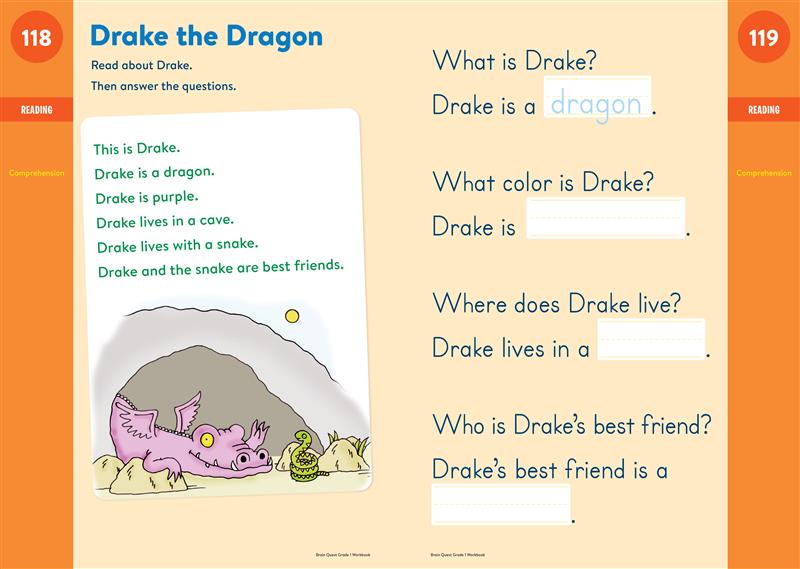 Brain Quest Workbook: 1st Grade Revised Edition (Revised)