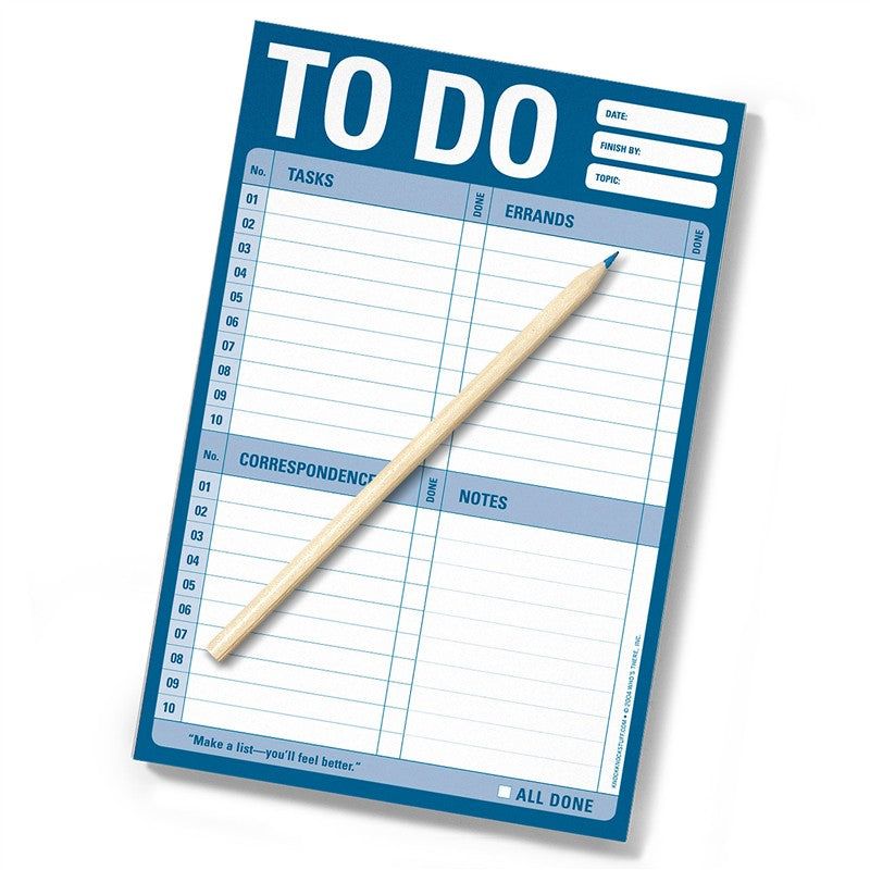 To Do Pad (Blue)