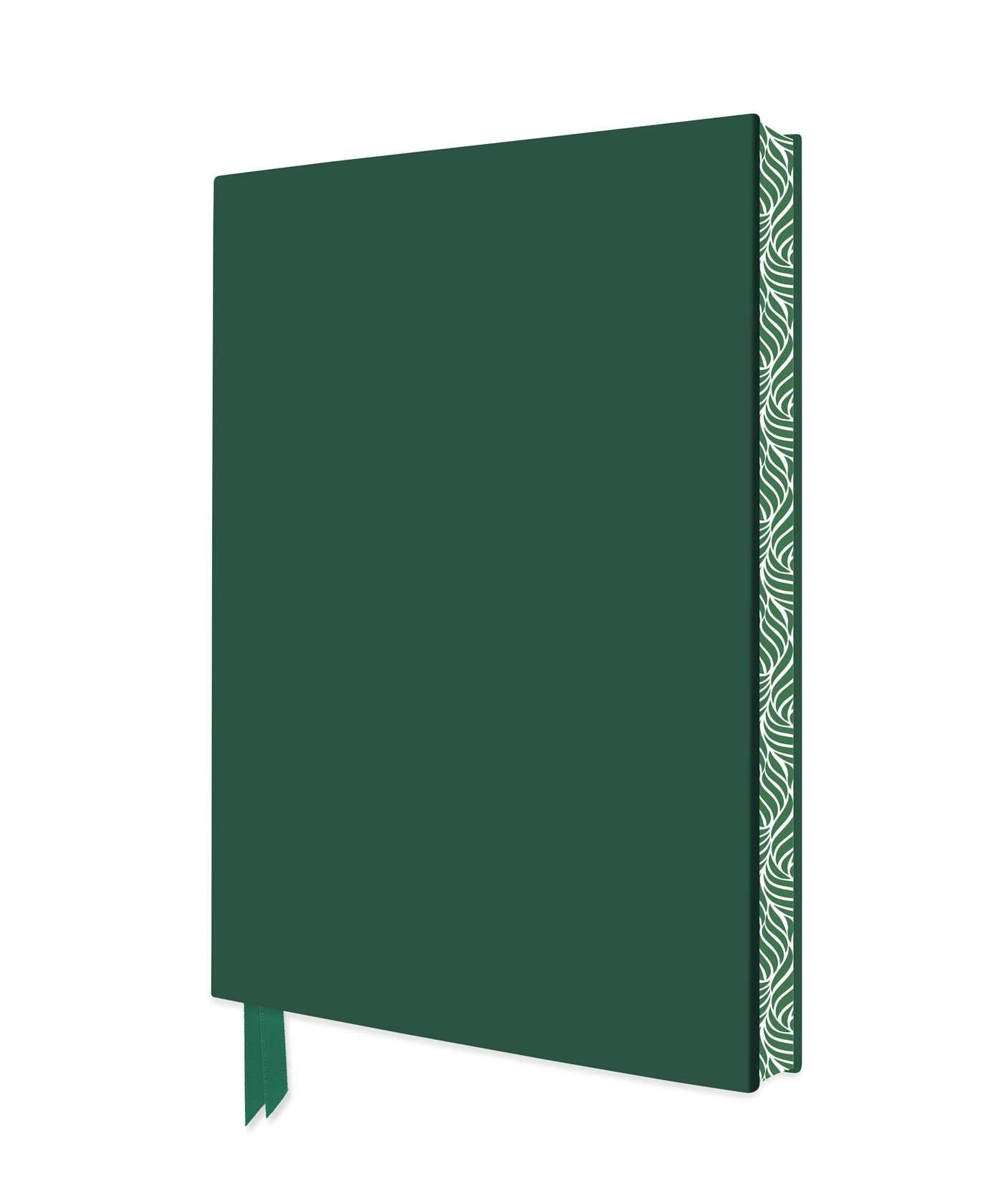 Carnet de notes Racing Green Artisan (Flame Tree Journals)