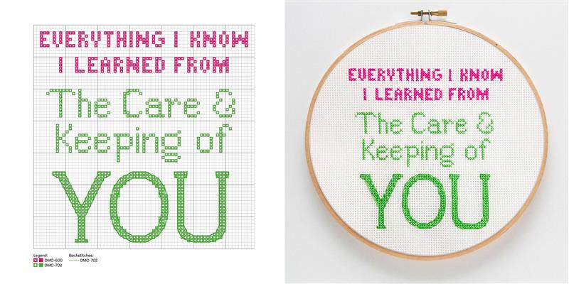 American Girl Cross-Stitch