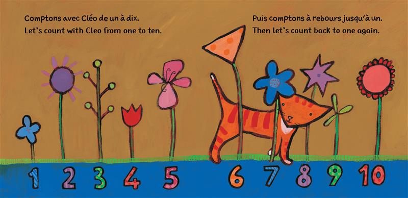 Cleo's Numbers (Bilingual French & English)