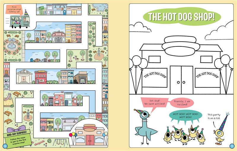 It's The Pigeon Party Book!