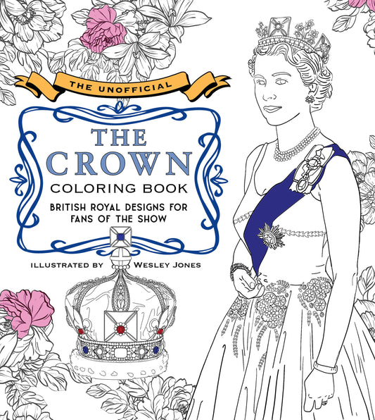 Le livre de coloriage non officiel de The Crown