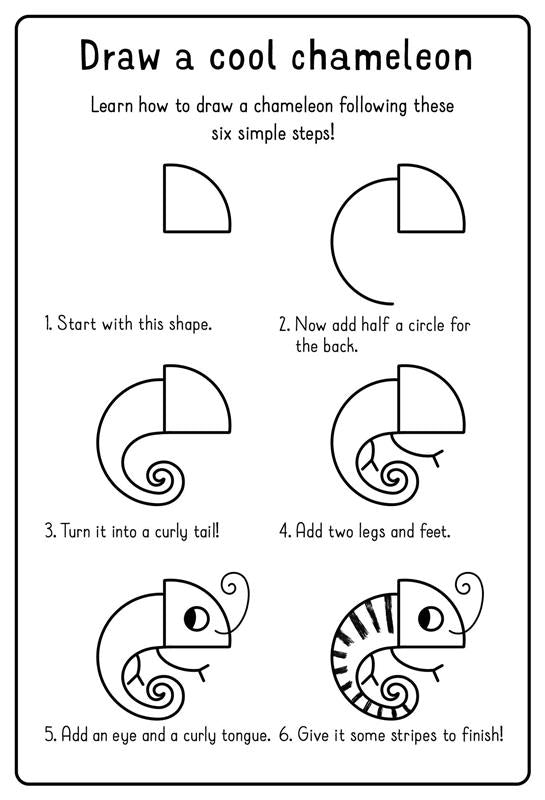 Magic Button: How to Draw Animals