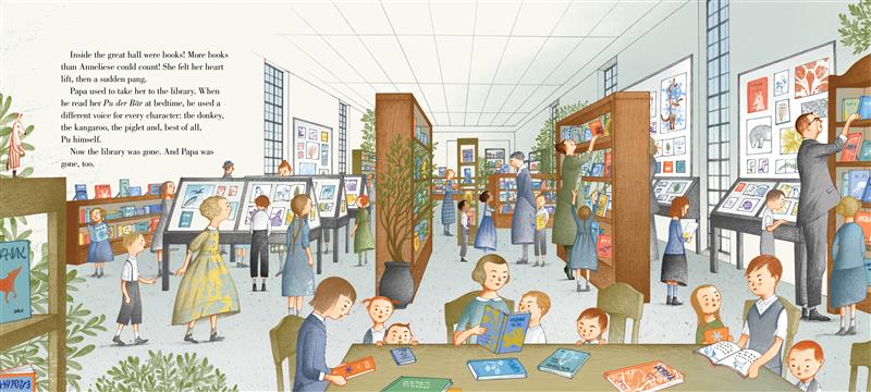 La Dame aux livres, La