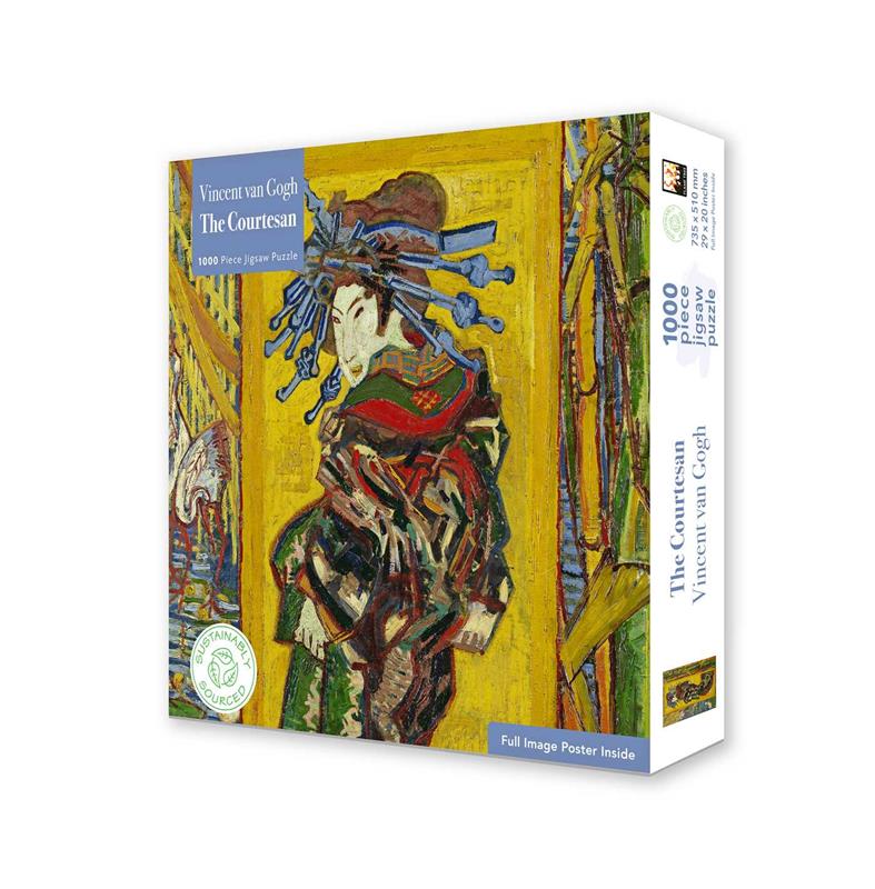Adult Sustainable Jigsaw Puzzle Vincent van Gogh: The Courtesan