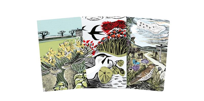 Angela Harding: Landscapes Set of 3 Mini Notebooks