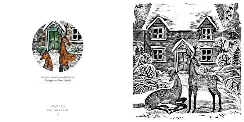 Wildlife (Angela Harding) Colouring Book