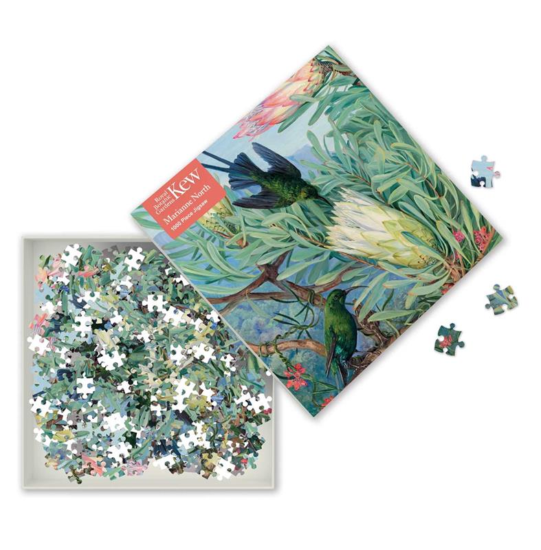 Puzzle pour adultes Marianne North des jardins de Kew : fleurs de miel et chèvrefeuilles