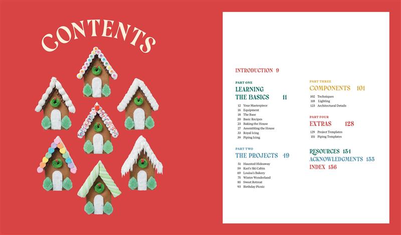 A Year of Gingerbread Houses