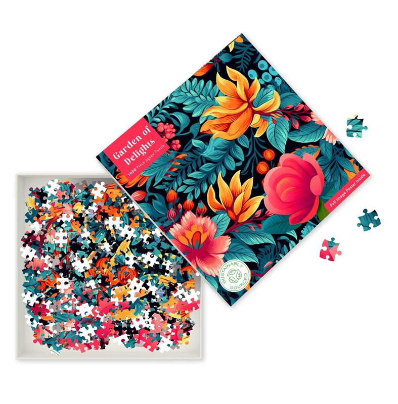 Puzzle durable pour adultes Jardin des délices