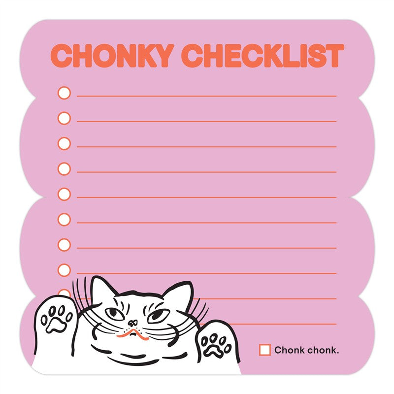 Chonky Checklist Chonky Note