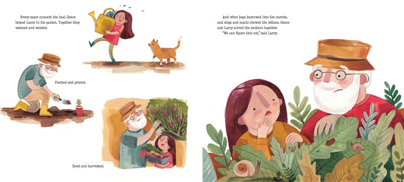 Ce qui a poussé dans le jardin de Larry