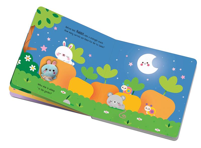 At the Farm: A Peekaboo Puppet Book (Includes Board Book and Glove with 5 Finger Puppets!)