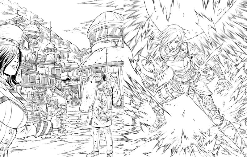 Borderlands: The Official Coloring Book