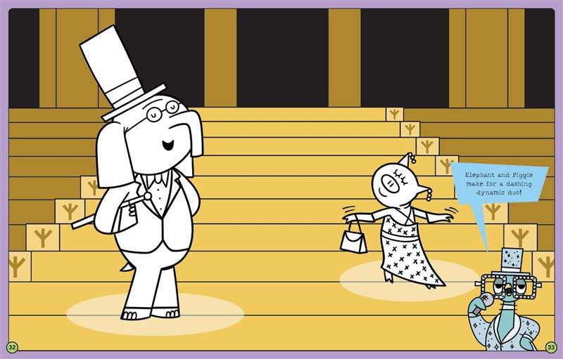 The Pigeon and Pals Costume Party Coloring Book