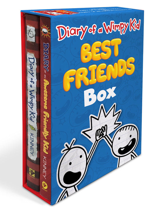 Journal d'un Wimpy Kid: Best Friends Box (Journal d'un Wimpy Kid livre 1 et Journal d'un enfant génial amical)
