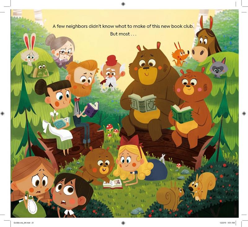 Goldibooks et le petit ours