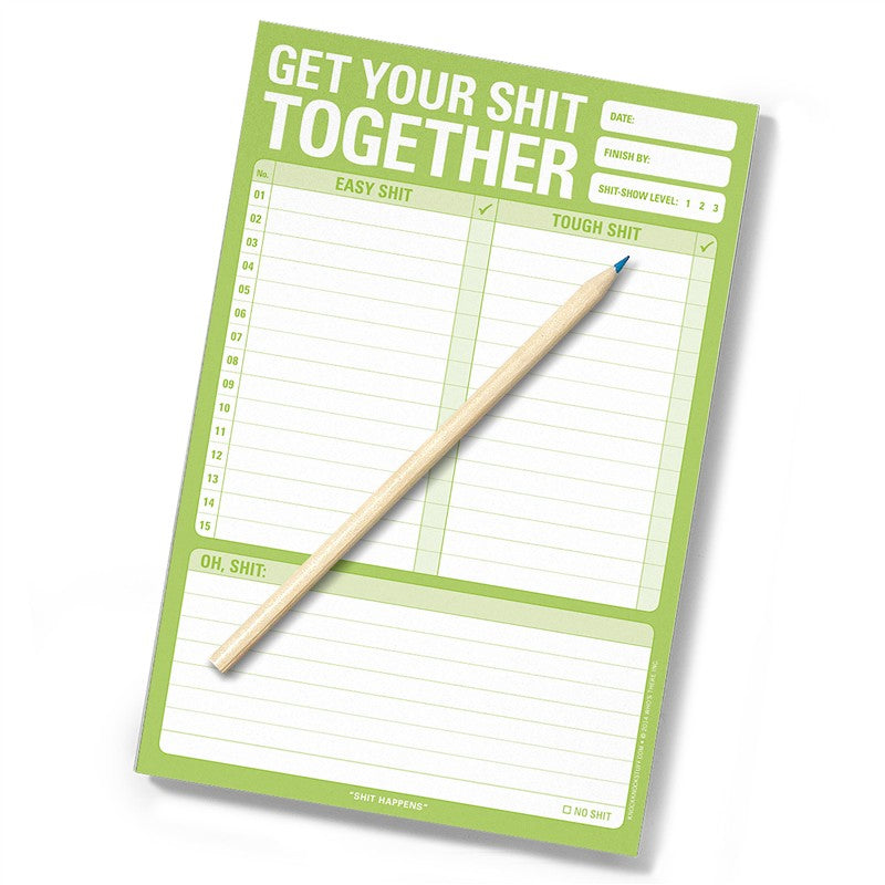 Get Your Shit Together Note Pad (Pad)