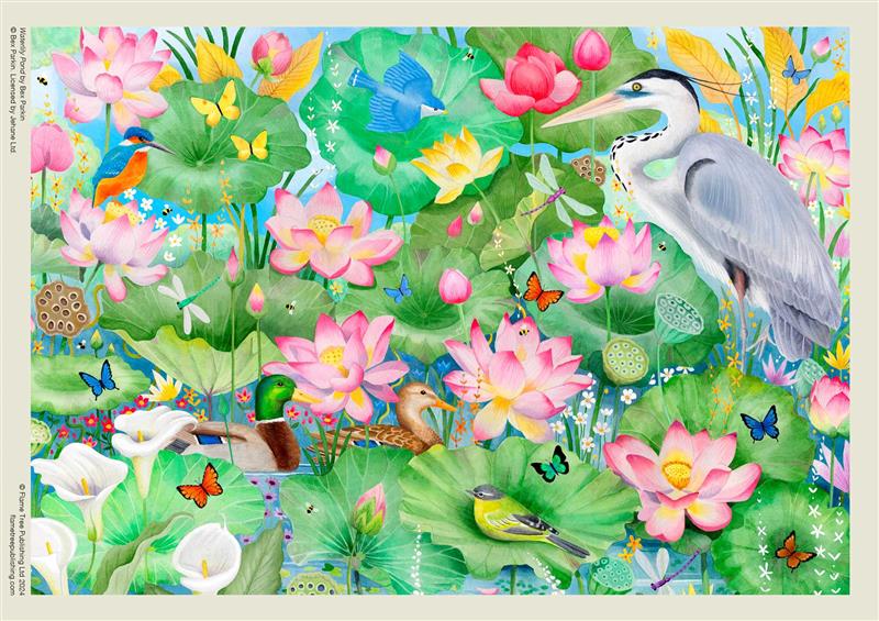 Puzzle pour adultes : Bex Parkin : L'étang aux nénuphars