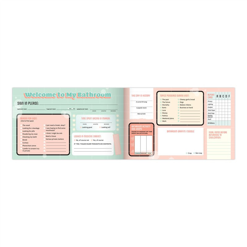 Bathroom Guestbook (Second Edition)