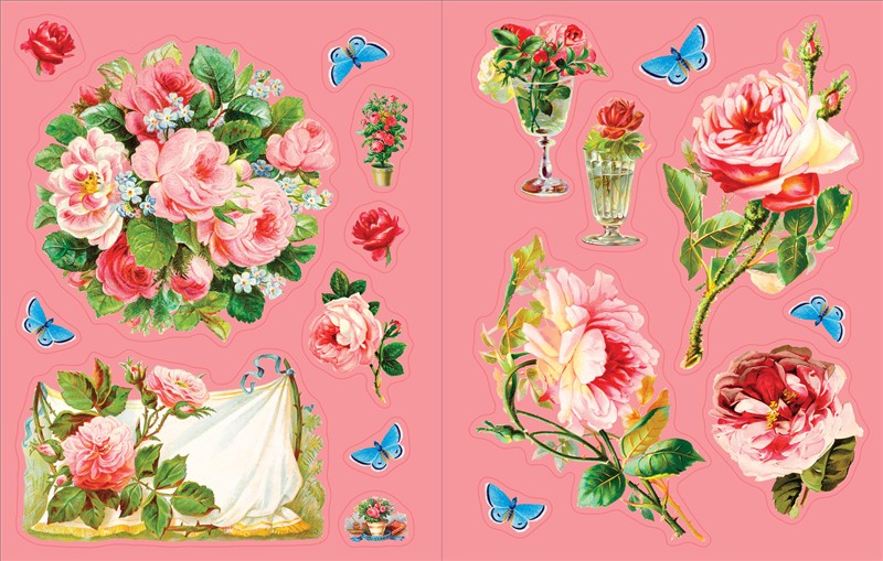 Cynthia Hart's Victoriana Garden Delights: The Sticker Book
