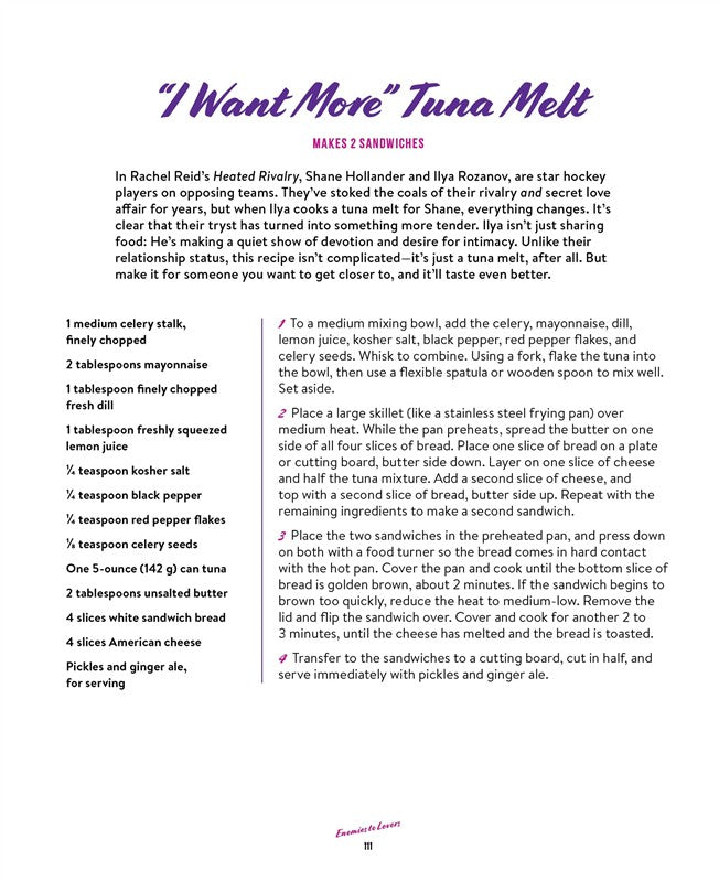 A Romance Reader's Cookbook