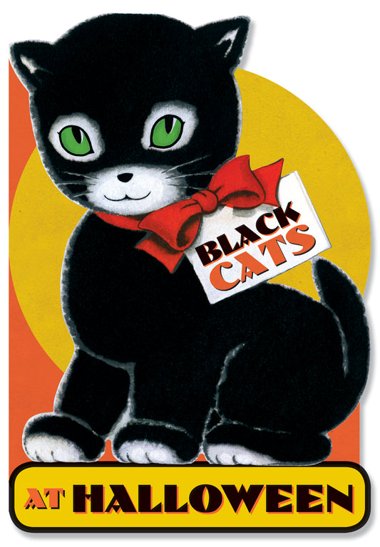 Les chats noirs à Halloween