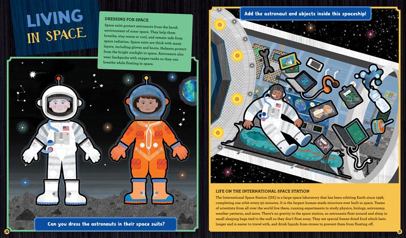 Barefoot Books Solar System Sticker Book