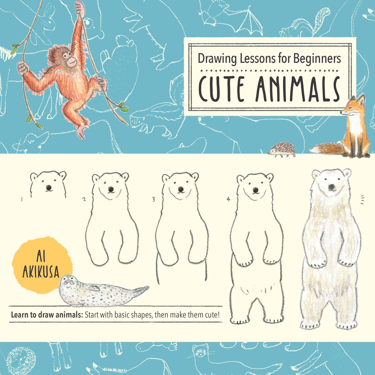 Drawing Lessons for Beginners: Cute Animals