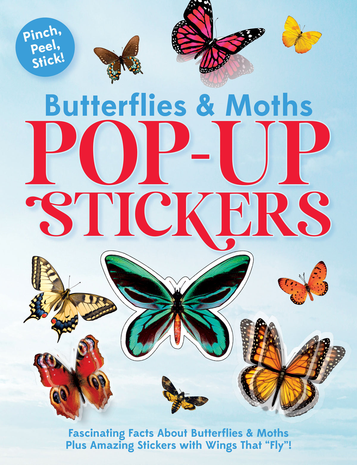 Pop-Up Stickers: Butterflies & Moths