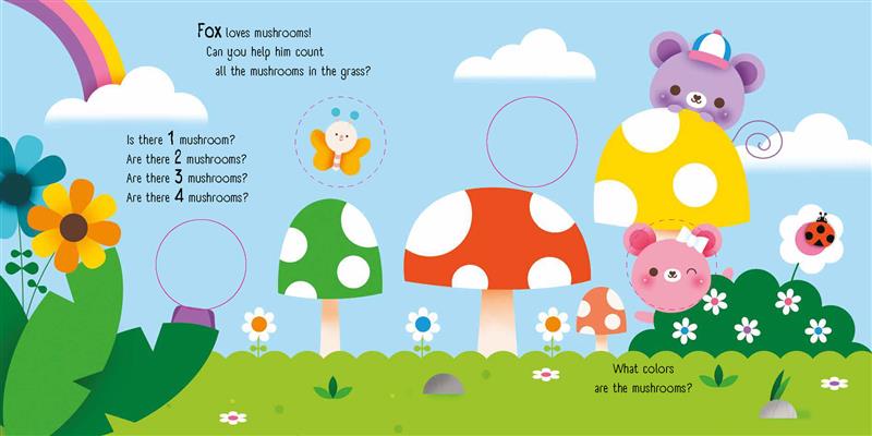 Counting with Animals: A Peekaboo Puppet Book (Includes Board Book and Glove with 5 Finger Puppets!)