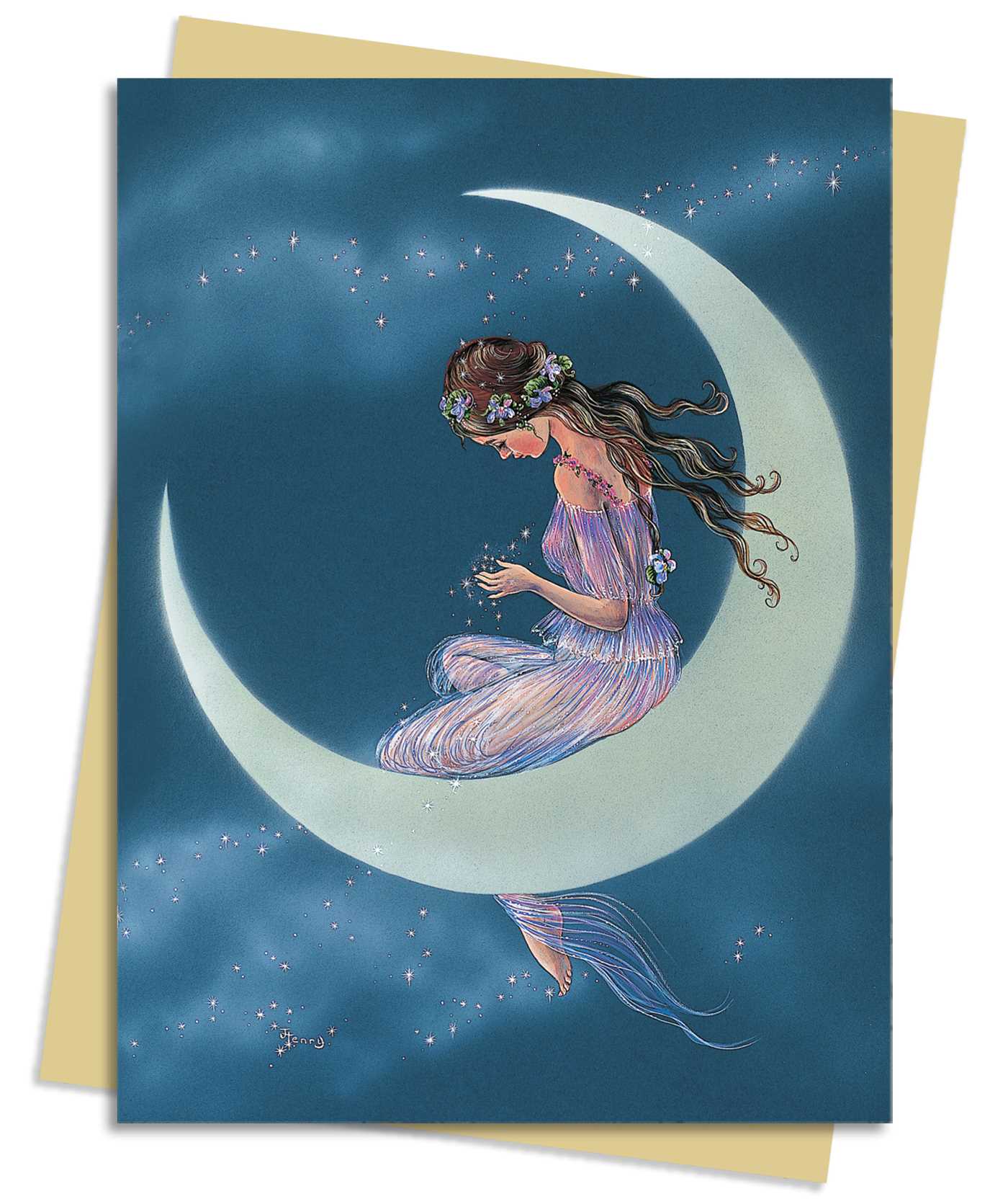 Jean & Ron Henry : Pack de cartes de vœux Moon Maiden
