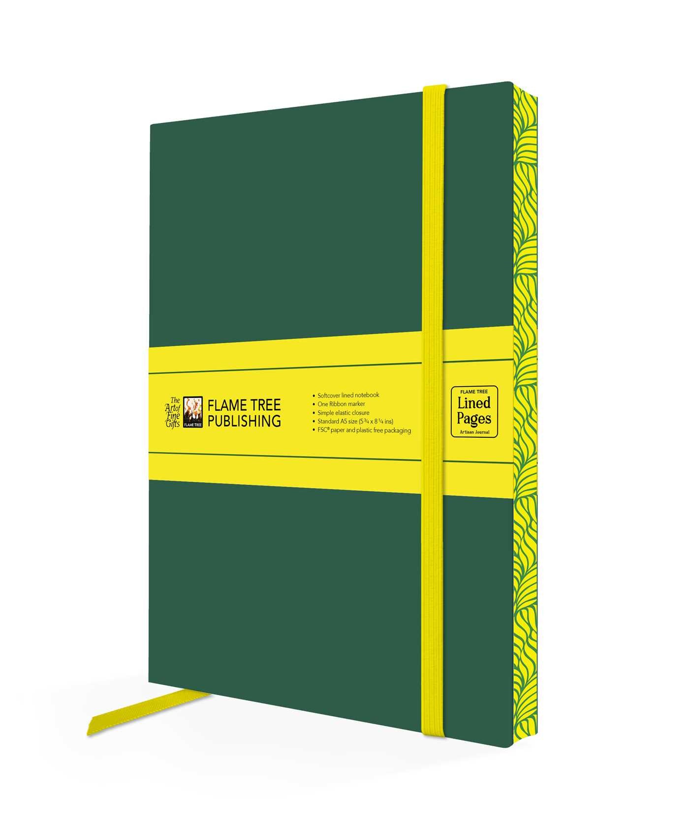 Racing Green Artisan Paperback Notebook