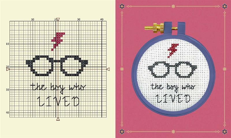 Harry Potter Cross-Stitch Kit