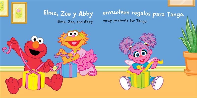 Indestructibles: Sesame Street: Bilingual English/Spanish Elmo dice: ¡Sorpresa! / Elmo Says Surprise!