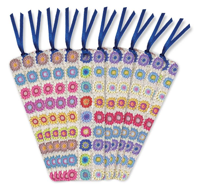 Aimee Stewart: Granny Squares Bookmarks (pack of 10)