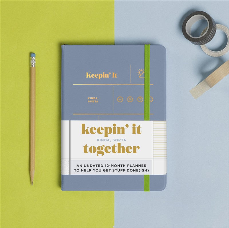 Keepin’ It Kinda, Sorta Together Large Hardcover Planner