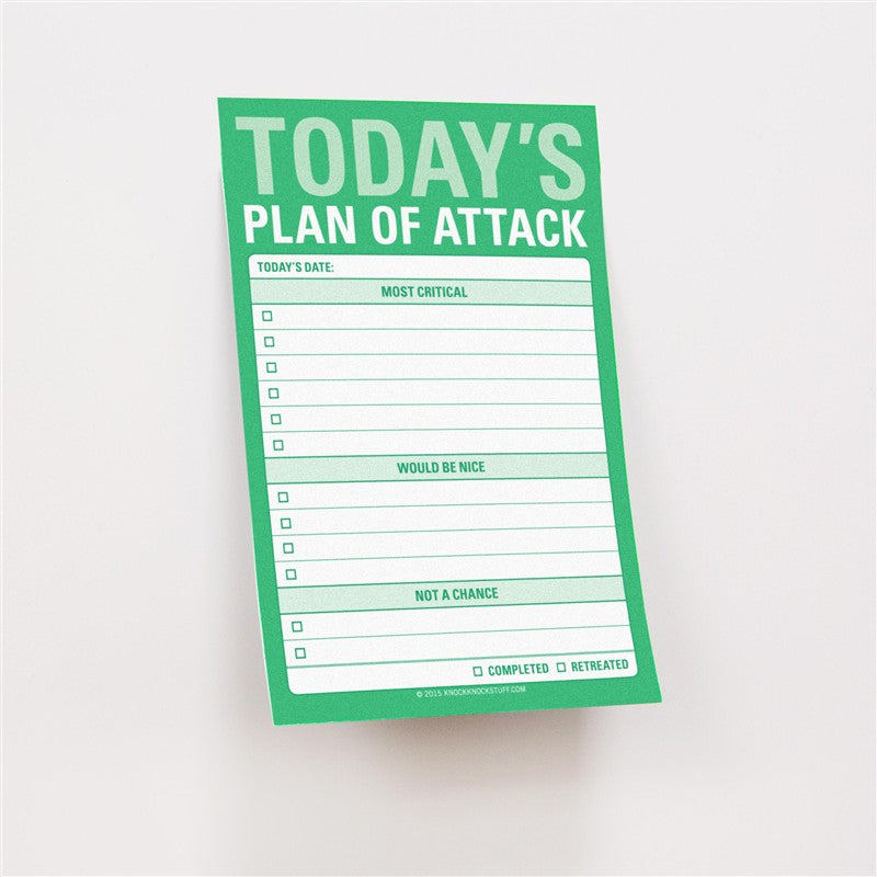 Plan of Attack Great Big Sticky