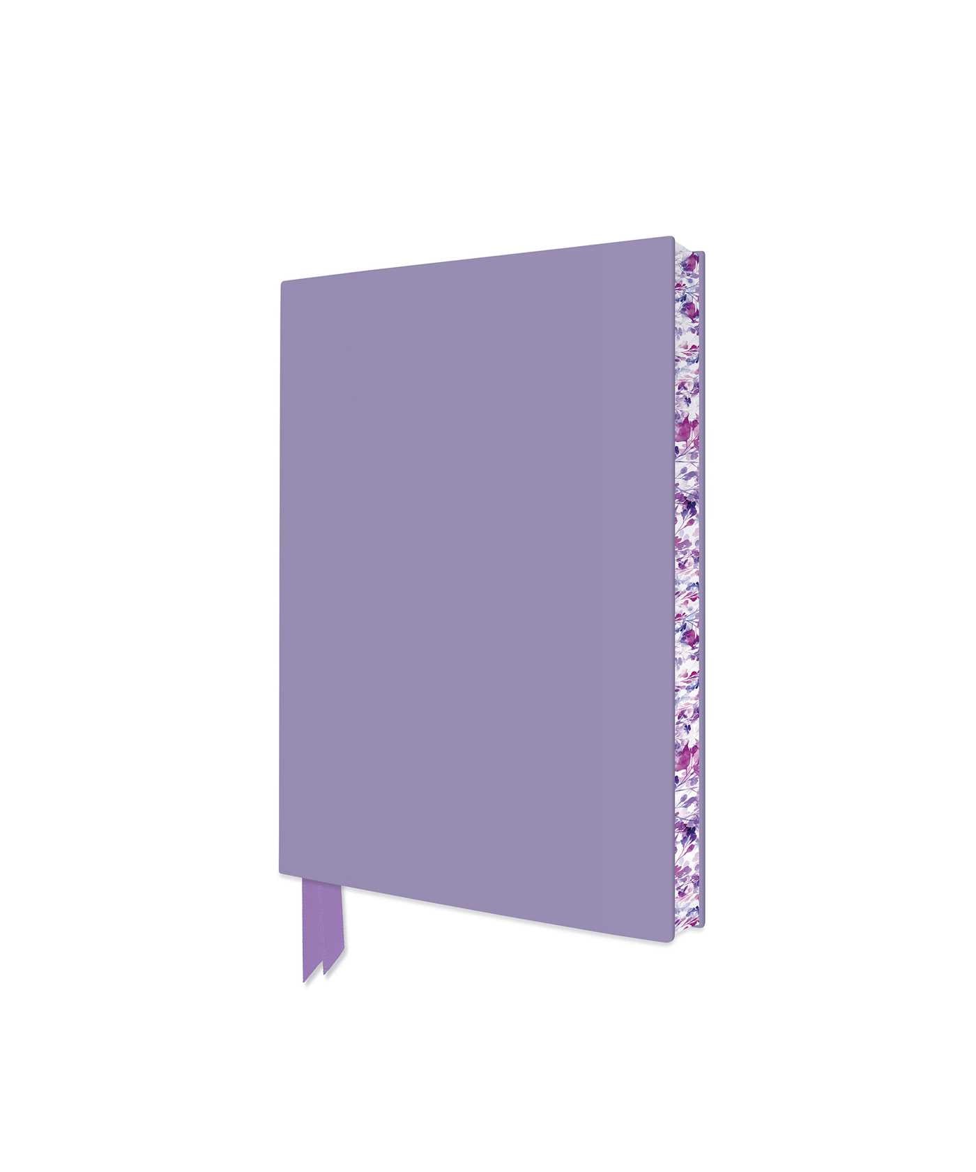 Journal de poche artisanal lilas (Flame Tree Journals)
