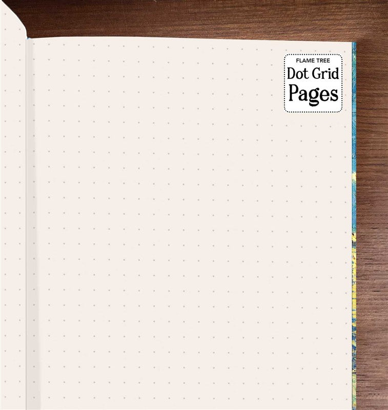 Vincent van Gogh: Starry Night over the Rhône (Foiled Dot Grid Journal)