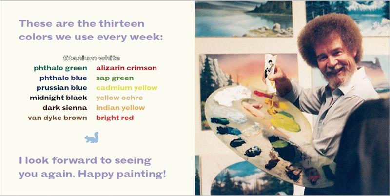 Bob Ross: My First Book of Colors