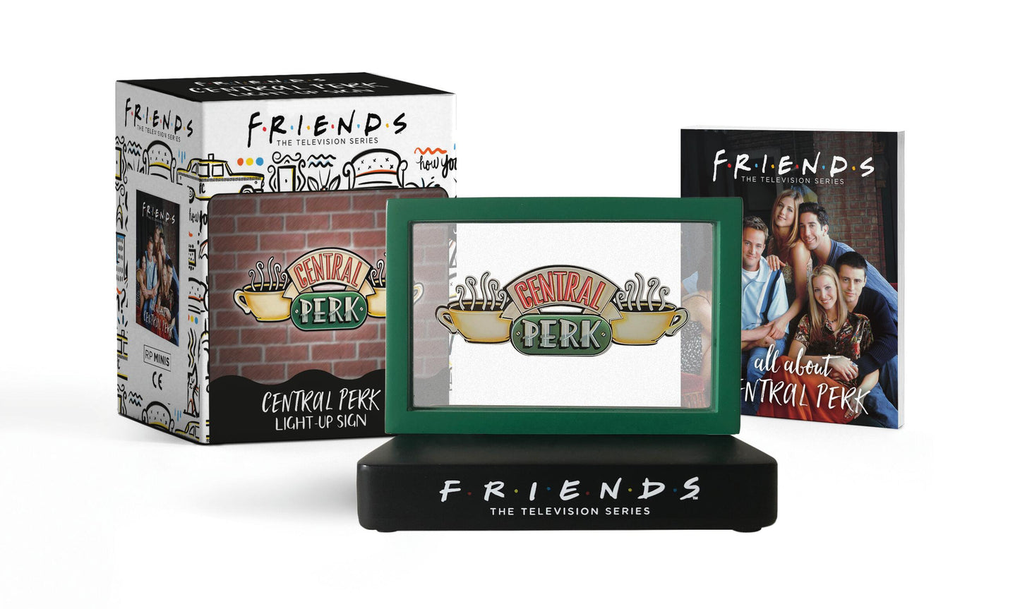 Friends : panneau lumineux du Central Perk